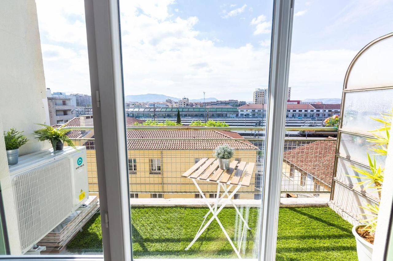 Apparthotel T3 Epicservices Saint-Charles Marseille Ngoại thất bức ảnh